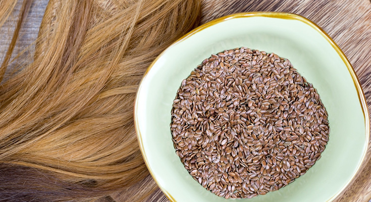 Use Flaxseeds For Luscious Bouncy & Healthy Hair!