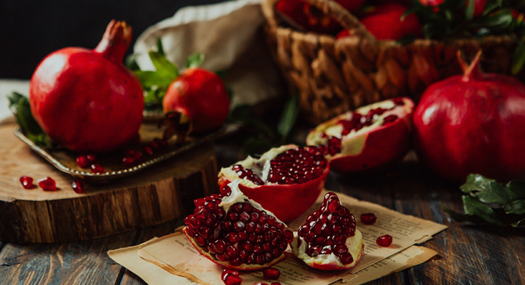 pomegranates